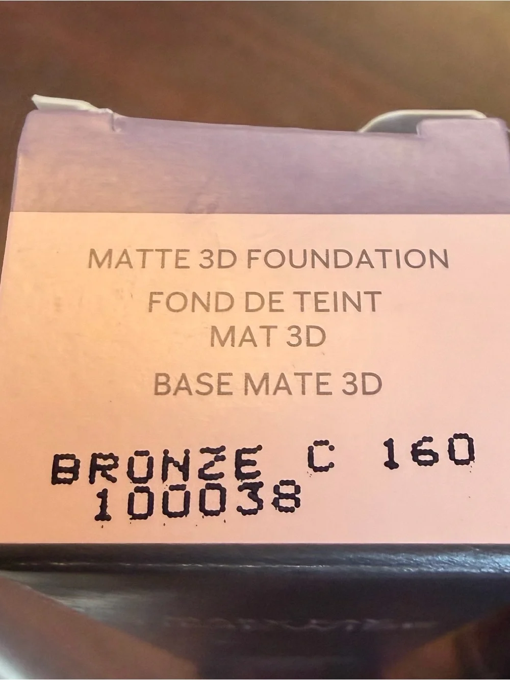 Mary Kay Timewise Matte 3D Foundation Bronze C160 NIB makeup